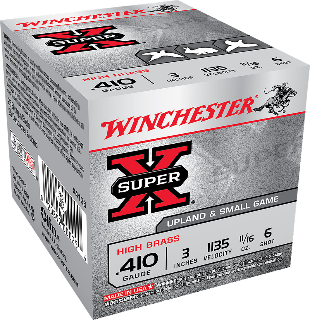 .410GA Winchester 3 inch #6 Shot - 25 Rounds
