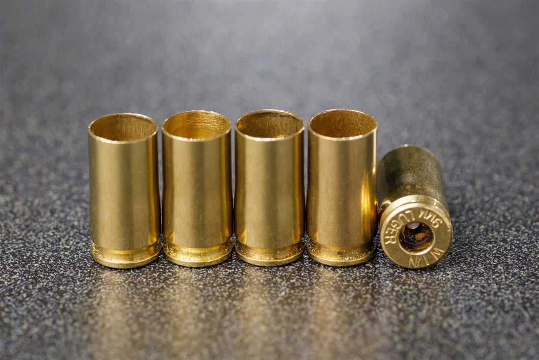 9MM Brass Cleaned-1000 Rounds