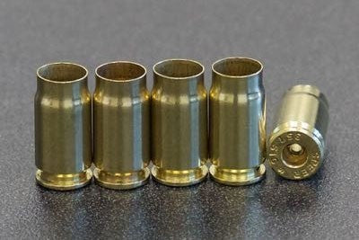 100 pieces .357SIG Cleaned Range Brass