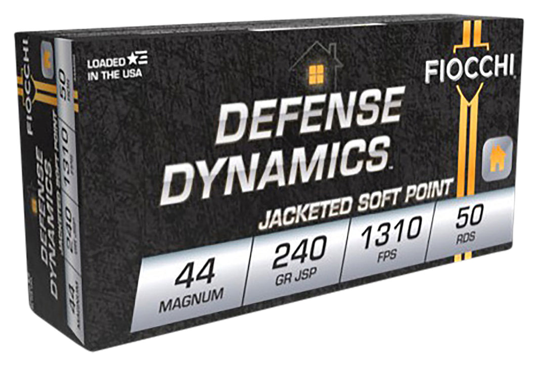 .44MAG Fiocchi 240gr JSP - 50 Rounds