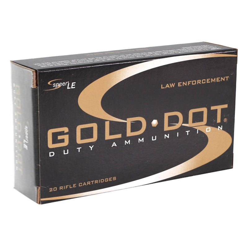 .308WIN Speer Gold Dot 168gr SP - 20 Rounds