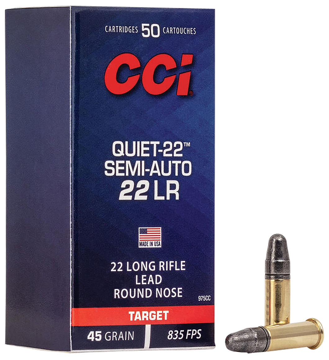 .22LR CCI Quiet Semi-Auto - 500 Rounds