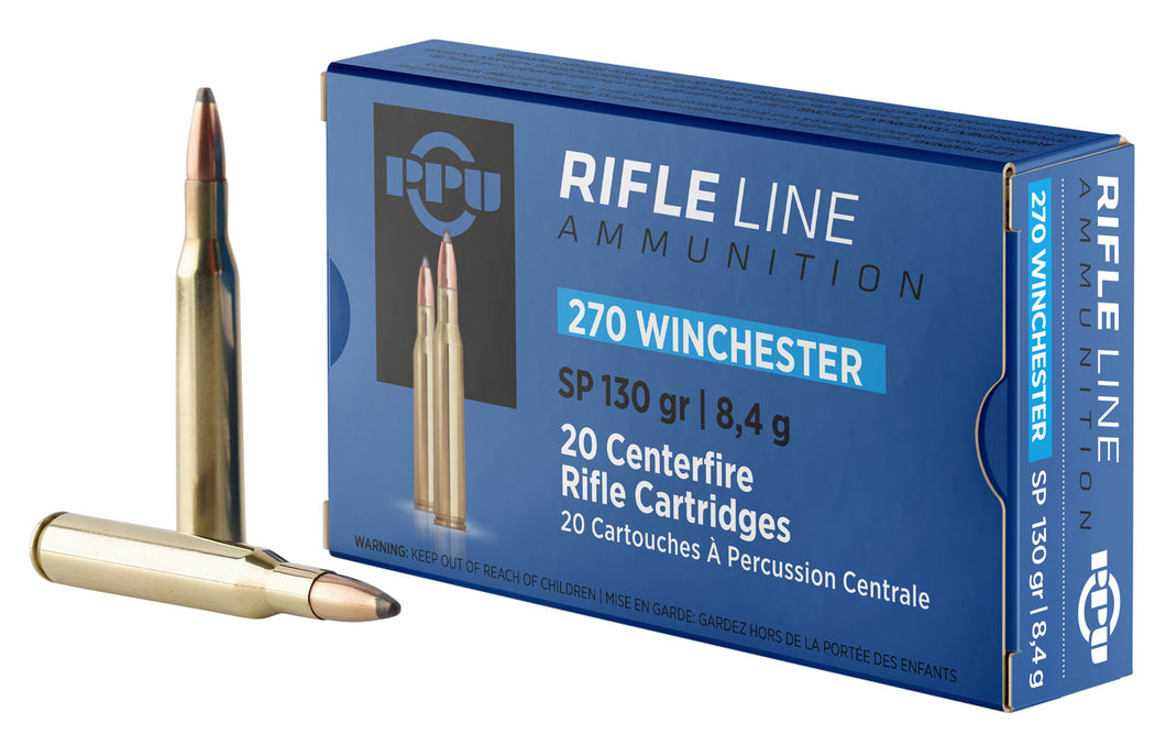 .270WIN PPU 130gr - 20 Rounds