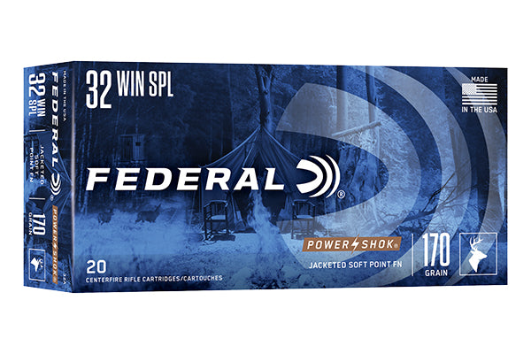 .32 Win Special Federal 170gr SP - 20 Rounds
