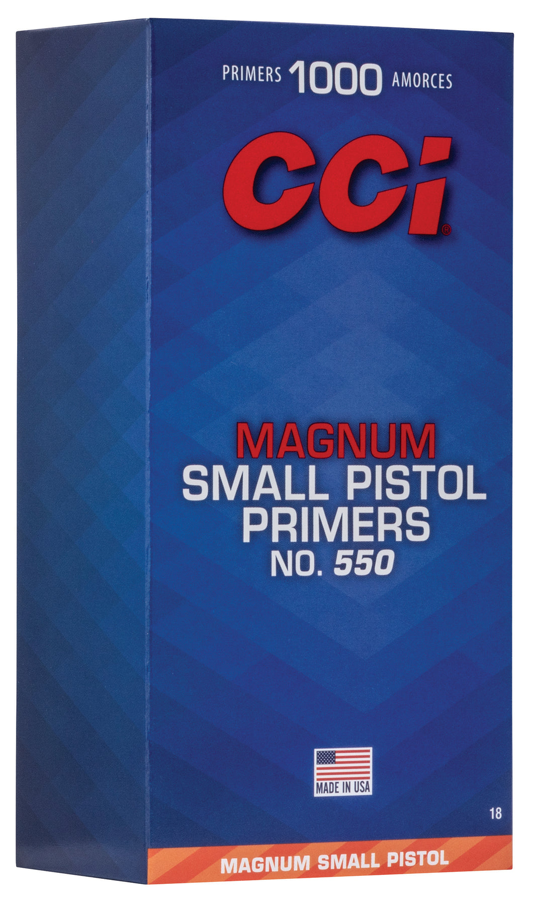 CCI 550 Small Pistol Magnum Primers-100 Count