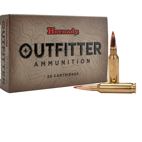 6.5 Creedmoor Hornady Outfitter 120gr Copper Alloy eXpanding (CX) - 20 Rounds