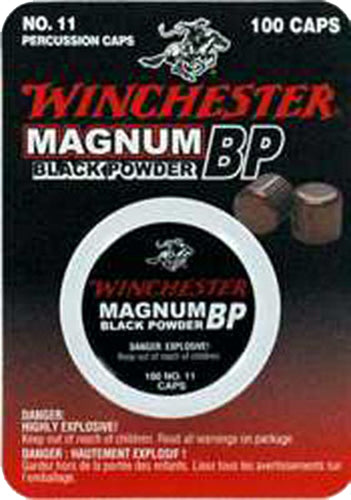Winchester #11 Percussion Caps Black Powder-100 Pack