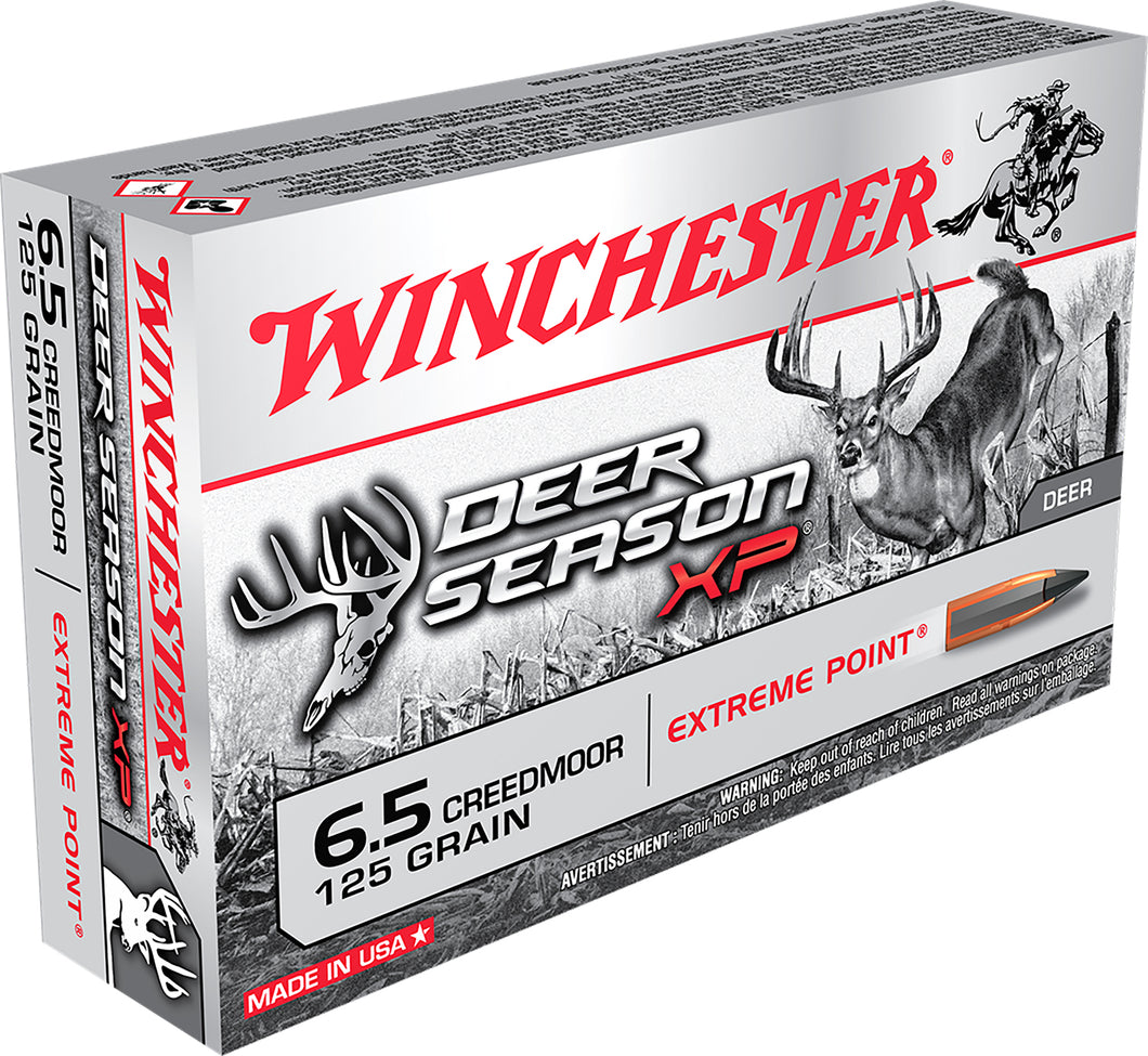 6.5 Creedmoor Winchester Deer Season XP 125gr - 20 Rounds