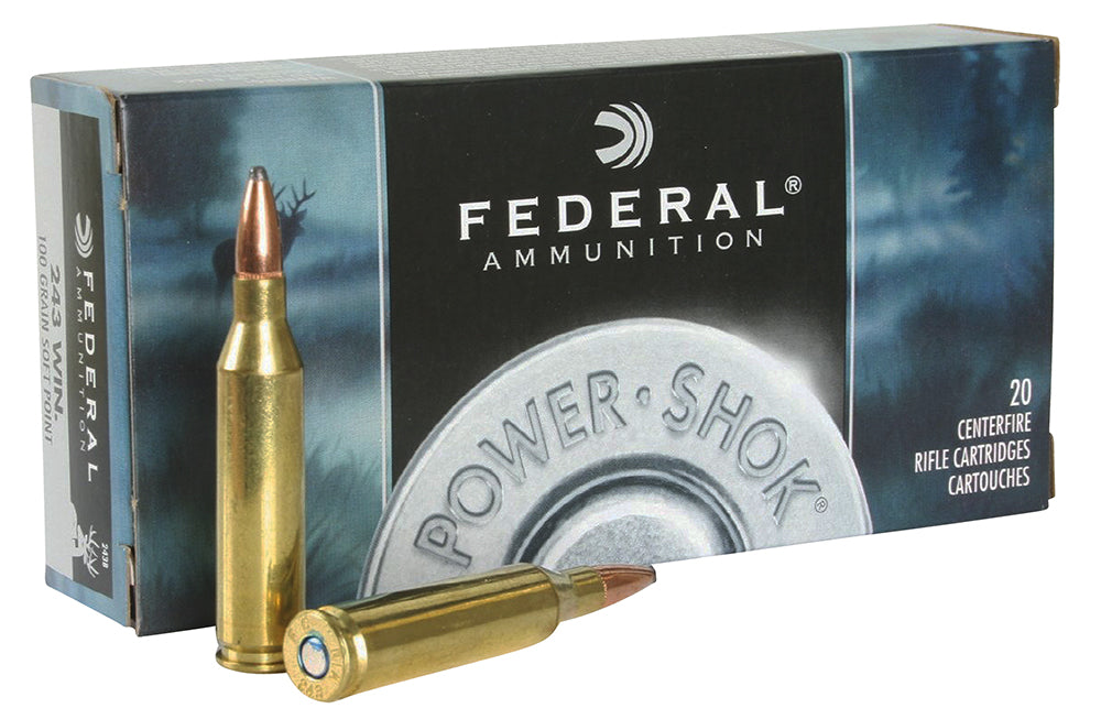.243WIN Federal 100gr Soft Point - 20 Rounds